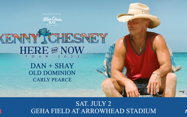 Kenny Chesney at Arrowhead Stadium on Saturday, July 2nd