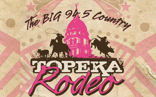 94.5 Country Topeka Rodeo on August 19th-20th