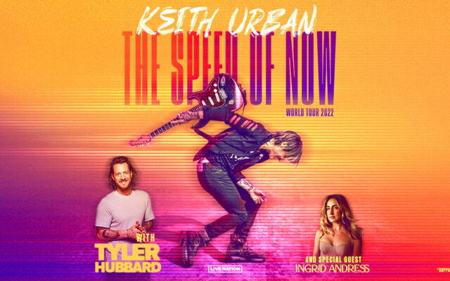 Keith Urban, Tyler Hubbard, and Ingrid Andress at the T-Mobile Center on Thursday, September 29th