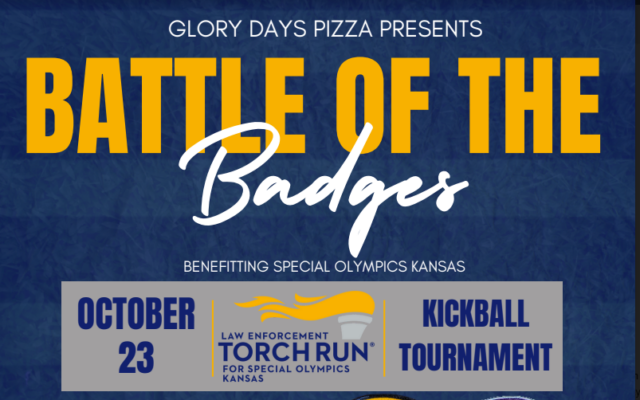 Battle of the Badges Kickball Tournament for Special Olympics Kansas on Sunday, October 23rd