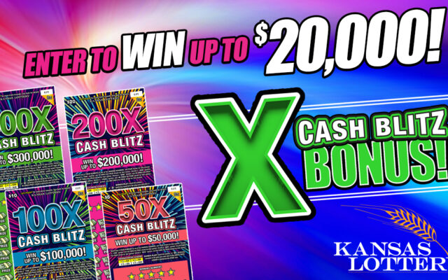 Kansas Lottery Grand Prize: $100 X Blitz Scratch Tickets & A Pair Of Kenny Chesney Tickets!