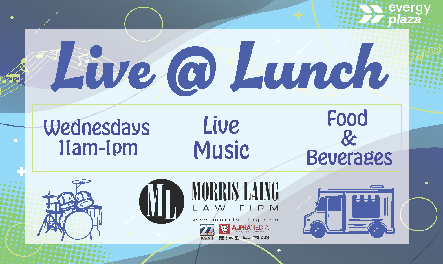 <h1 class="tribe-events-single-event-title">Evergy Plaza Live @ Lunch Wednesdays!!</h1>